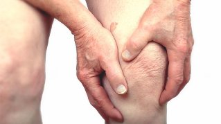 Arthritis und Arthrose des Kniegelenks. 