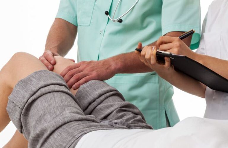 Kniegelenkdiagnose