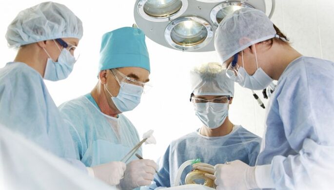 chirurgische Behandlung der zervikalen Osteochondrose